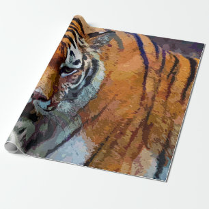Papel De Presente Tigre