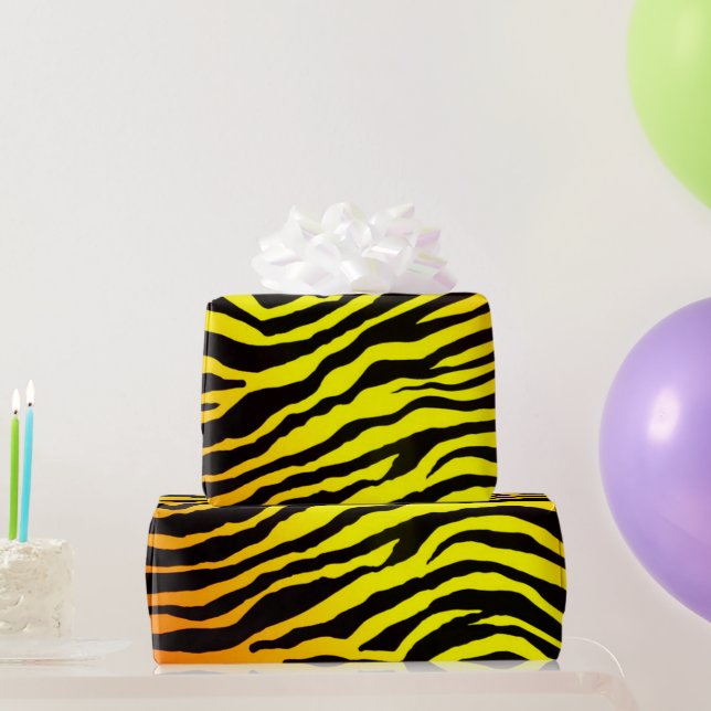 Papel De Presente Tigre (Presentes para festas)