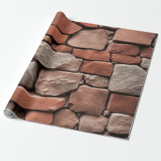 Papel De Presente tijolo