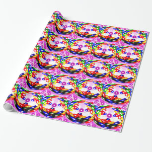 Papel De Presente Tijolos em bolhas