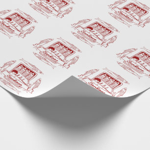 Papel De Presente Tin de sardinha pop art