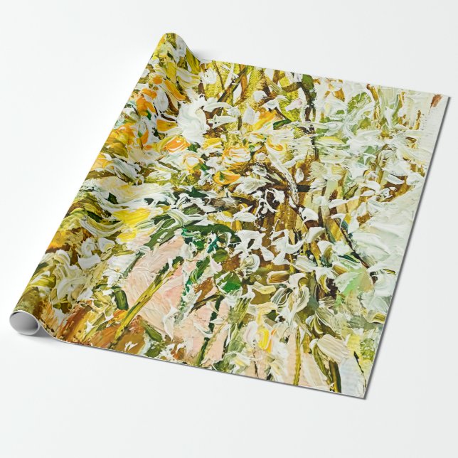 Papel De Presente Tinta em relevo expressa na canvas, criada com (Desenrolado)