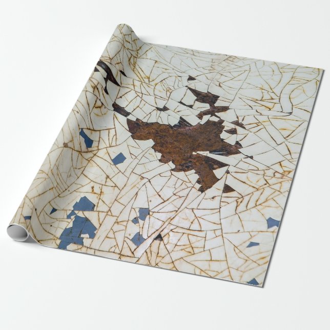 Papel De Presente Tinta estalada (Desenrolado)