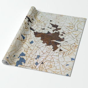 Papel De Presente Tinta quebrada