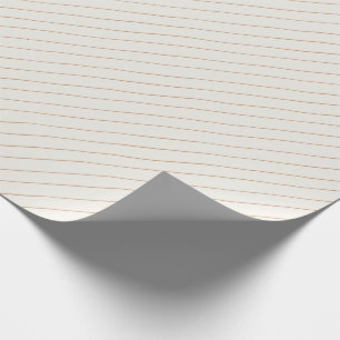 Papel De Presente Tiras de ouro de plástico de Natal moderno - mín