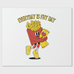 Papel De Presente Todo Dia É Dia de Fritura