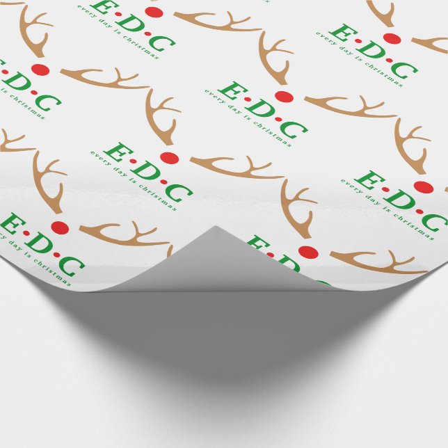 Papel De Presente Todo Dia é Natal  (Ponta)