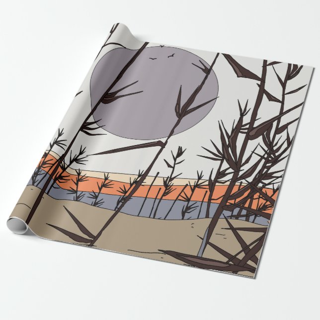 Papel De Presente Todos os dias são um novo começo (Desenrolado)