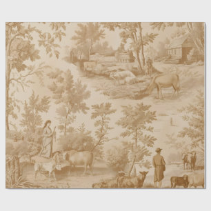 Papel De Presente Toile
