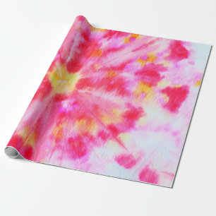 Papel De Presente Tom Criativo Aquarelle. Pincel Dourado. Ginger Tie