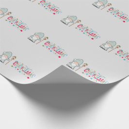 Papel De Presente Tomte de Natal Gnomo