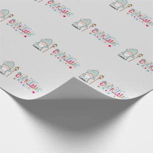 Papel De Presente Tomte de Natal Gnomo