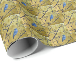 Papel De Presente Tonkinson - Bluebird gift wrap