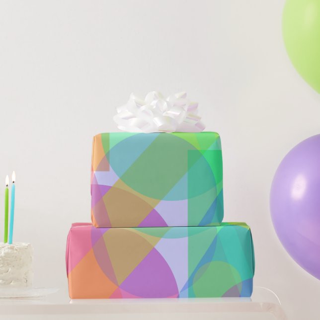 Papel De Presente Tons de Felicidade (Presentes para festas)