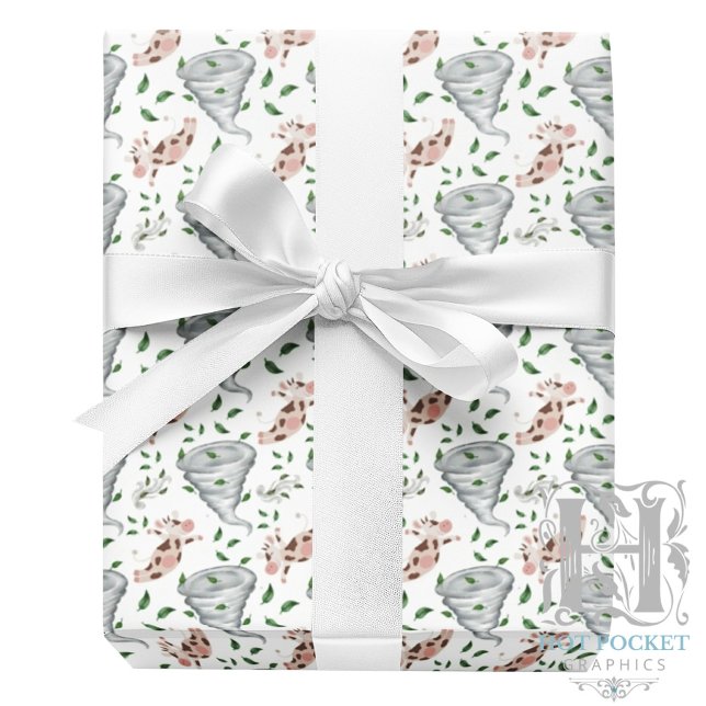 Papel De Presente Tornado Wrapping Paper (Criador carregado)