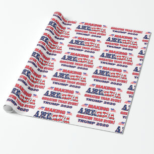 Papel De Presente Tornando a América Maior do que Nunca Trump 2020