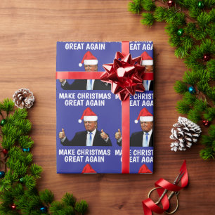 PAPEL DE PRESENTE TORNE O NATAL GRANDE TRUMP NATAL