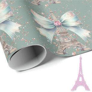 Papel De Presente Torre Eiffel do precioso