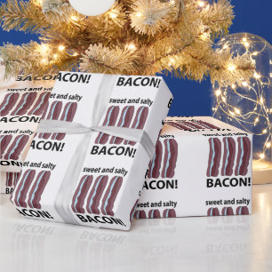Papel De Presente Toucinho Doce E Salgado Bacon