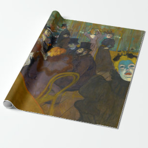 Papel De Presente Toulouse-Lautrec - No Rouge