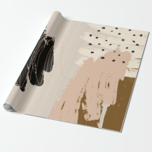 Papel De Presente Trabalho de arte de abstrato contemporâneo, fundo