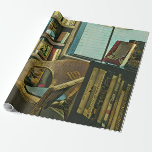 Papel De Presente Trabalho de arte de livros de Vintage