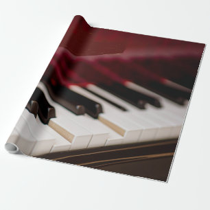 Papel De Presente Trabalho de arte de Piano Incrível