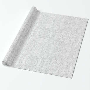 Papel De Presente Traço branco de queda