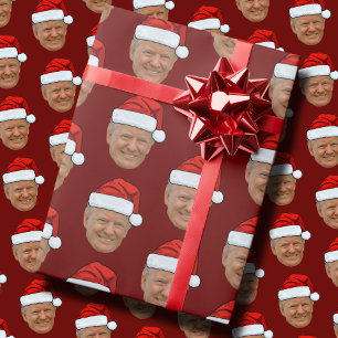 Papel De Presente Traço de Presente da Frente