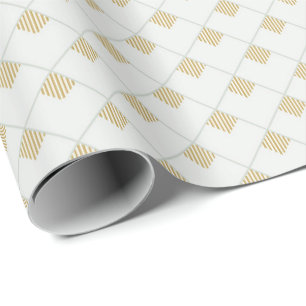 Papel De Presente traços de minimalismo geométrico