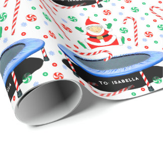 Papel De Presente Trampoline Christmas Gift