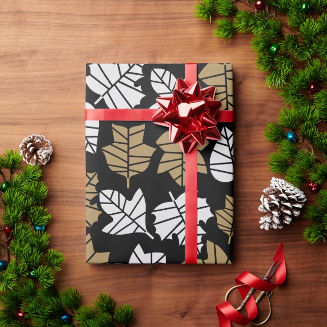 Papel De Presente Transição da Natureza de outono (Presente de Natal)