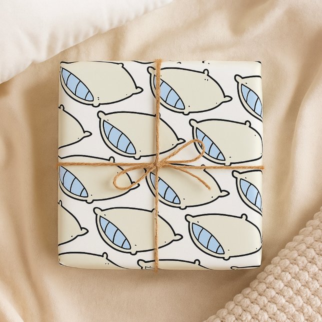 Papel De Presente Travesseiro de cartum com Giant (Criador carregado)