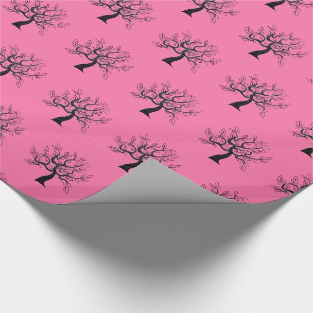 Papel De Presente Tree of Life Art Wrapping Paper (Ponta)