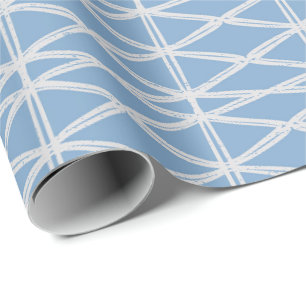 Papel De Presente Treliça de diamante contemporâneo moderno triângul