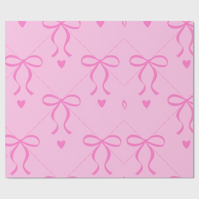 Papel De Presente  Trendy Aesthetic Gift Wrap Matte Paper (Aberto)