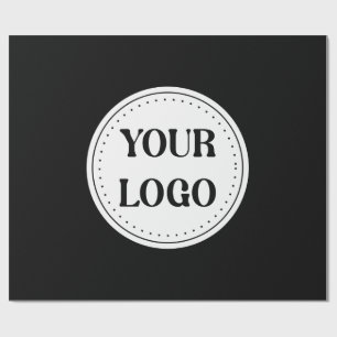 Papel De Presente Trendy na moda e marca elegante