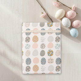 Papel De Presente Trendy Pastel Easter Egg Wrapping Paper