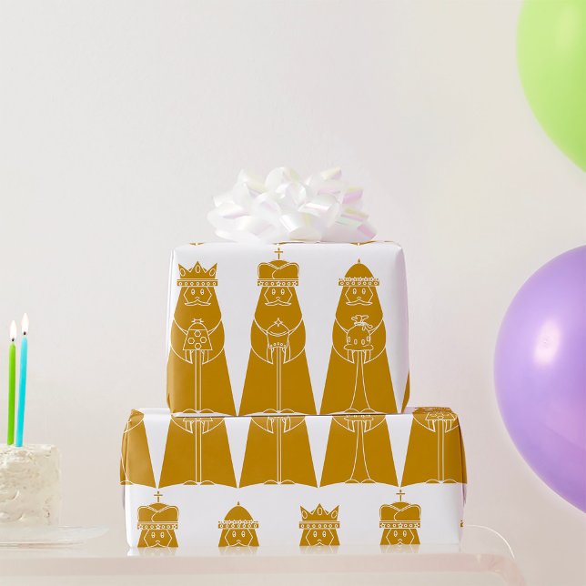 Papel De Presente Três sábios (Criador carregado)