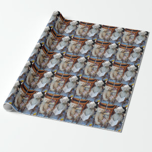Papel De Presente Três Ursinhos Teddy Felizes