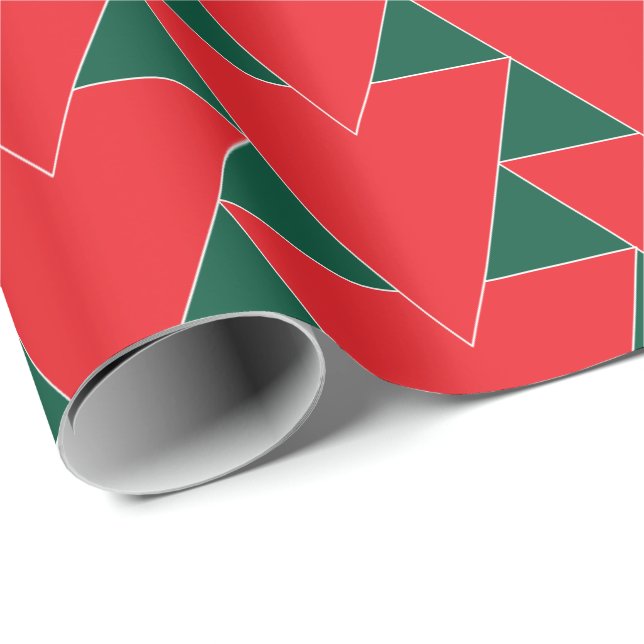 Papel De Presente Triangle Wrapping Paper (Ponta do rolo)