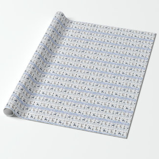 Papel De Presente Tribal, animais sonham, sem problemas.