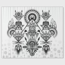 Tribal Nativo abstrato