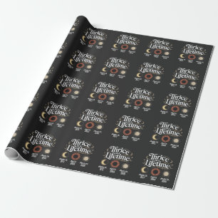 Papel De Presente Tricheiro na Astronomia do Eclipse Solar em Lifeti