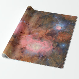 Papel De Presente Trifid and Lagoon Nebulae
