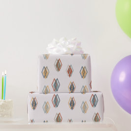 Papel De Presente Triplo Diamantes