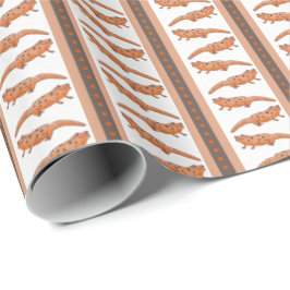Papel De Presente Tritão de manchas vermelhas