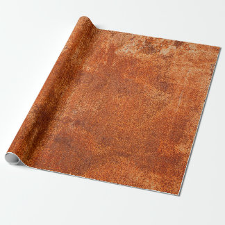 Papel De Presente Triturar textura de metal enferrujado. Corrosão en