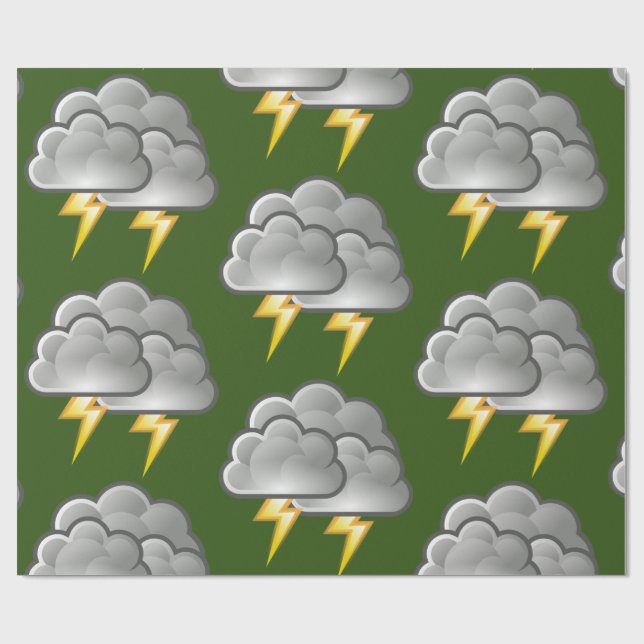 Papel De Presente Trocando Rainy Day Pinguin Thunder_Cove (Aberto)