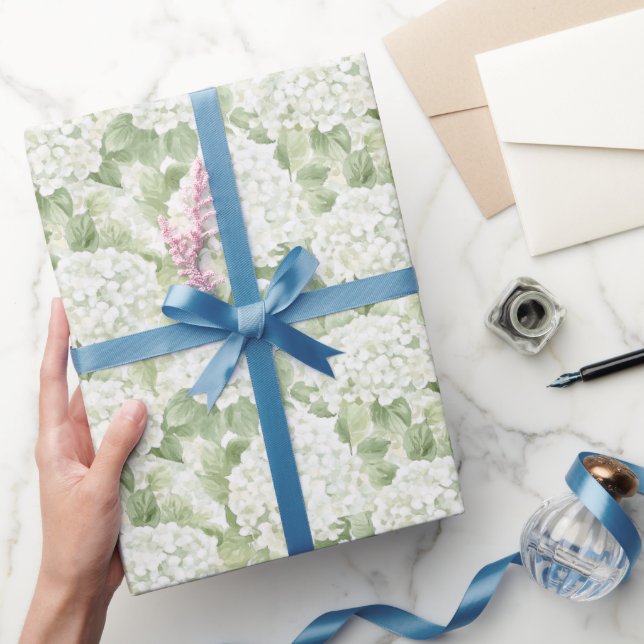 Papel De Presente Tropical Aloha Praia Coral (Presentear)